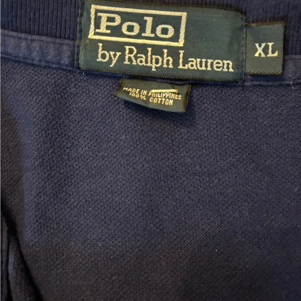 Ralph Lauren Blue Polo Shirt Signature Style